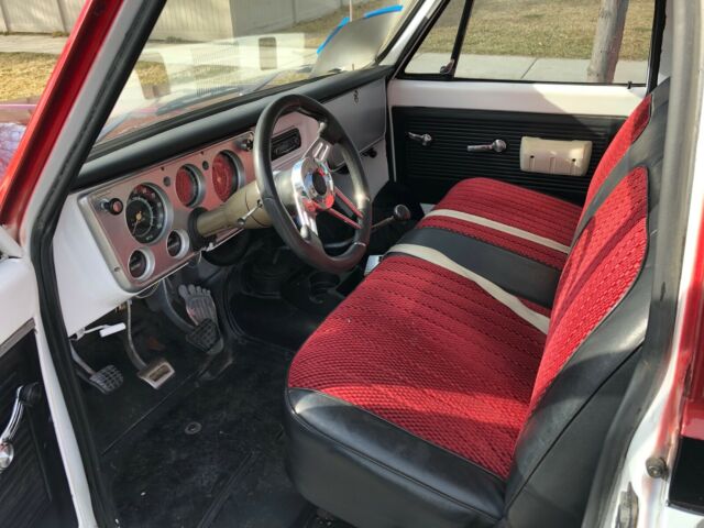 1971 Red, White, Black GMC C10 Pickup Standard Cab Pickup