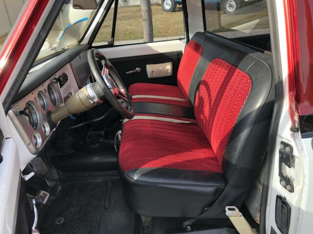 1971 Red, White, Black GMC C10 Pickup Standard Cab Pickup