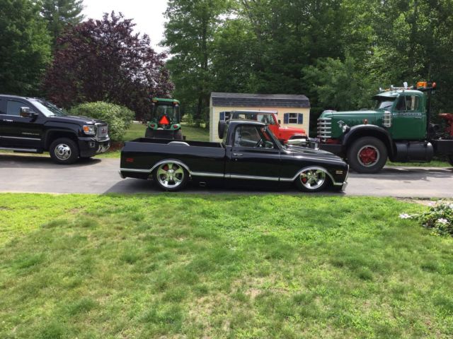 1971 Black Chevrolet C-10
