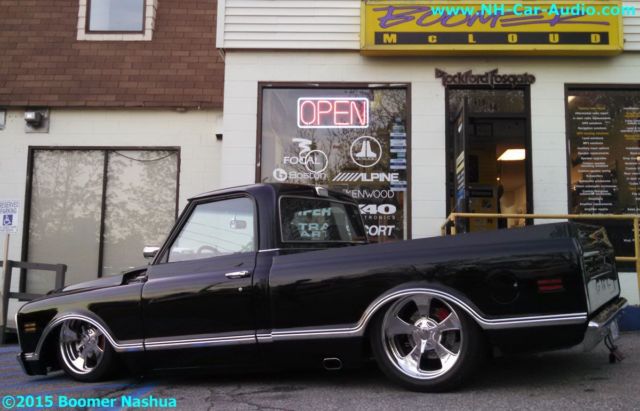1971 Black Chevrolet C-10