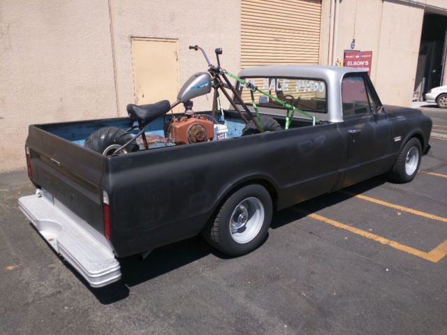 1971 Black Chevrolet C/K Pickup 1500 Standard Cab Pickup