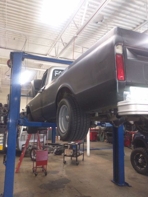 1971 Black Chevrolet C/K Pickup 1500 Standard Cab Pickup