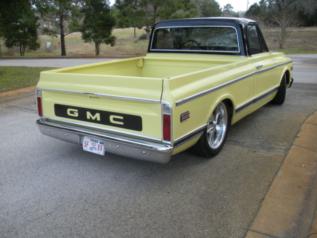 1971 Yellow with Black Roof GMC Other Standard Cab Pickup
