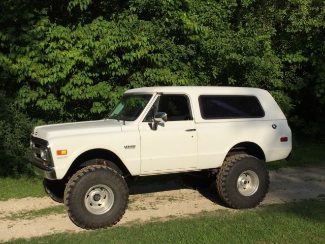1971 White GMC Jimmy Convertible
