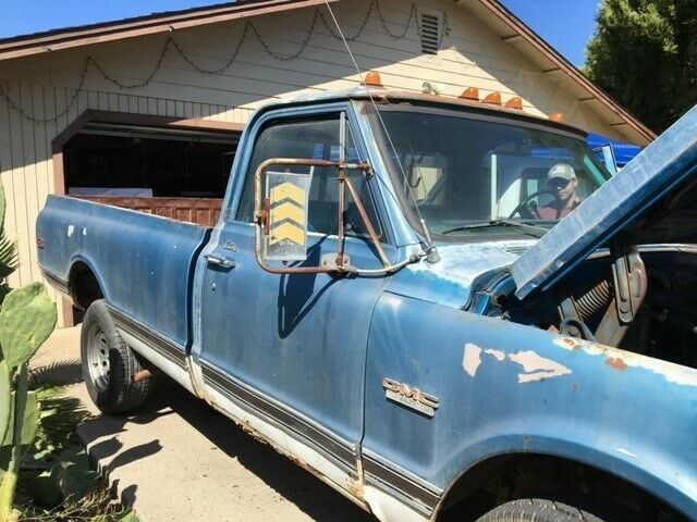 1971 Blue GMC K10 Standard Cab Pickup