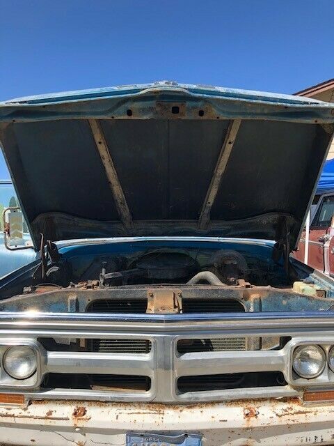 1971 Blue GMC K10 Standard Cab Pickup