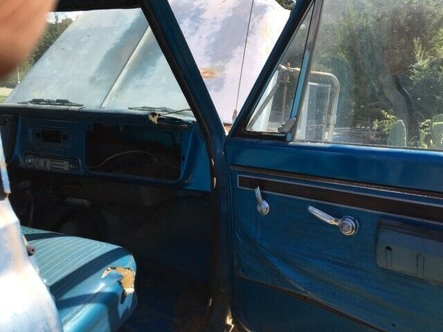 1971 Blue GMC K10 Standard Cab Pickup