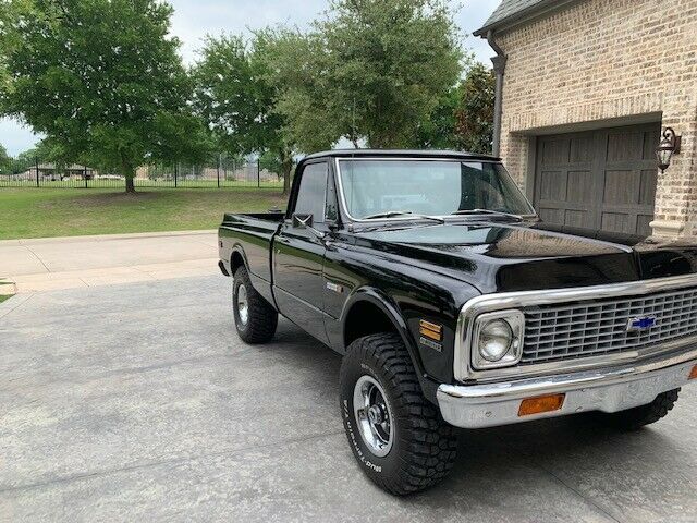 1971 Black GMC K15 Standard Cab Pickup