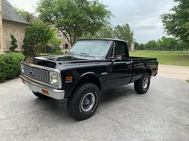 1971 Black GMC K15 Standard Cab Pickup