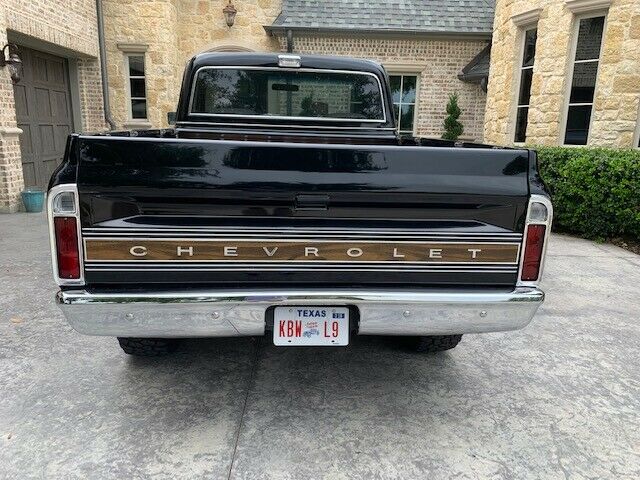 1971 Black GMC K15 Standard Cab Pickup