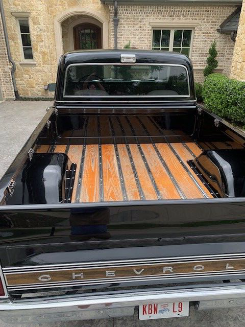 1971 Black GMC K15 Standard Cab Pickup