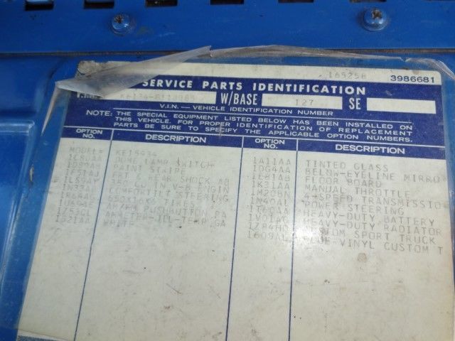 1971 White GMC Other Standard Cab Pickup