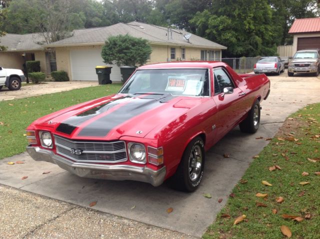 1971 Red Chevrolet Other Pickups Like a Chevy El Camino