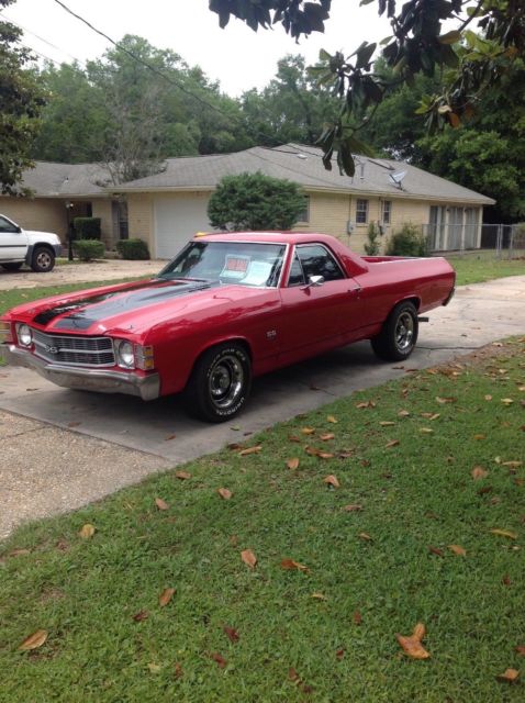 1971 Red Chevrolet Other Pickups Like a Chevy El Camino