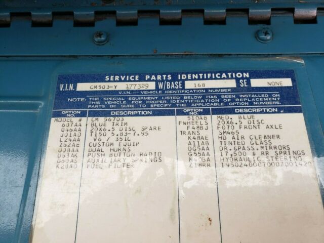 1971 Chevrolet Other Pickups