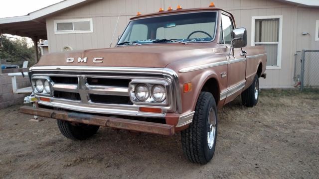 1971 Rosewood Bronze GMC Sierra 2500 2 door