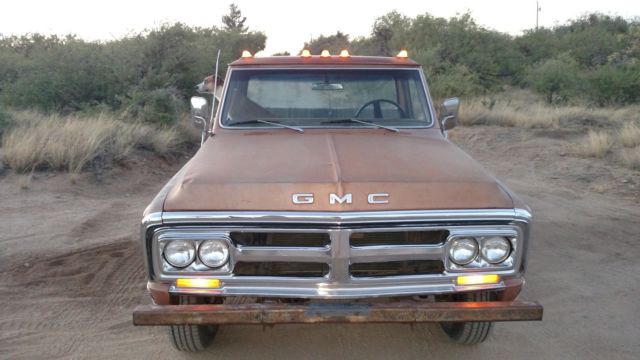 1971 Rosewood Bronze GMC Sierra 2500 2 door