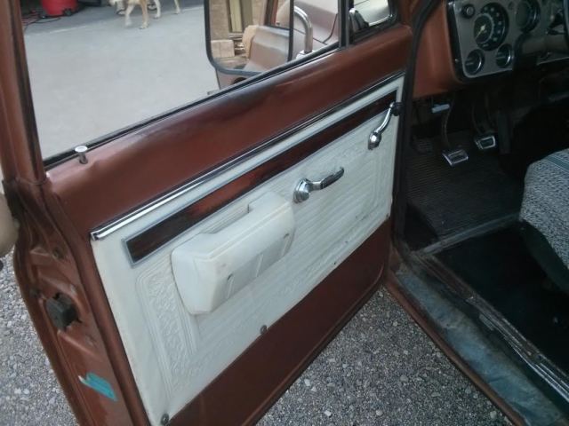 1971 Rosewood Bronze GMC Sierra 2500 2 door