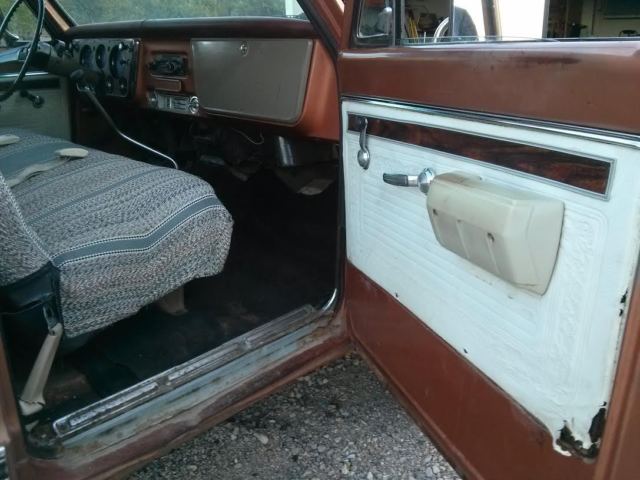 1971 Rosewood Bronze GMC Sierra 2500 2 door