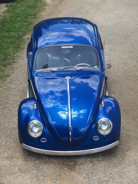 1971 Blue Volkswagen Beetle - Classic