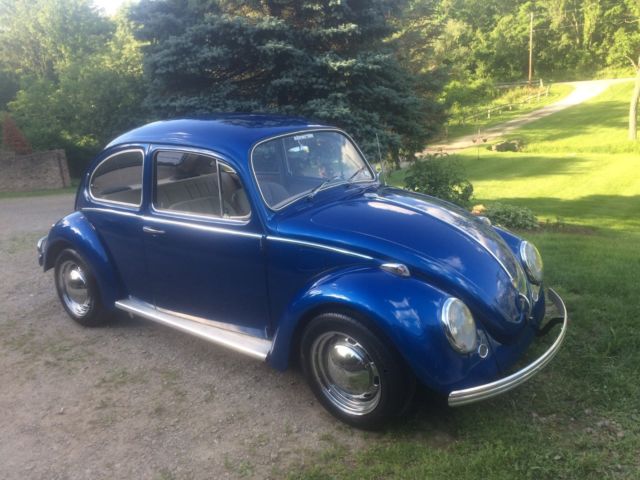 1971 Blue Volkswagen Beetle - Classic