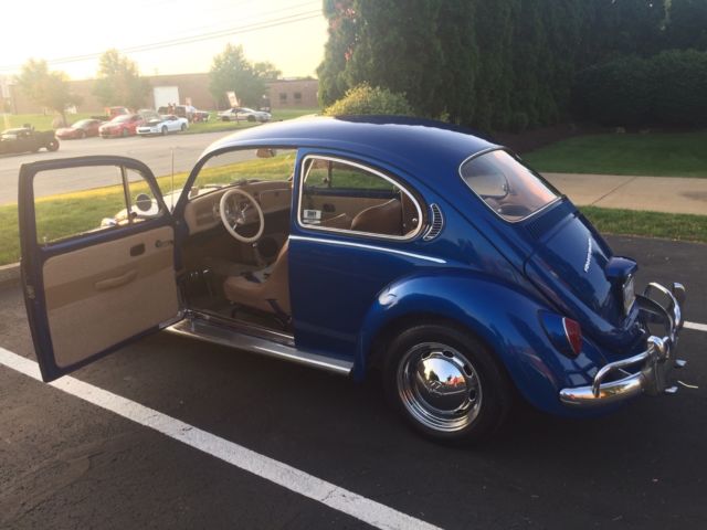 1971 Blue Volkswagen Beetle - Classic