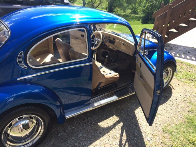 1971 Blue Volkswagen Beetle - Classic