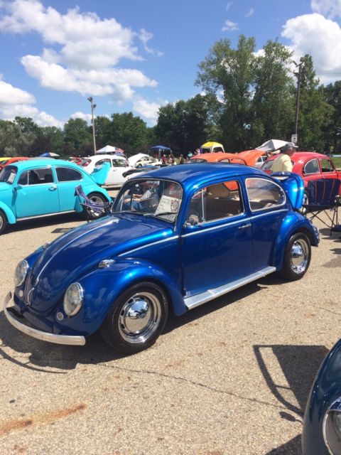 1971 Blue Volkswagen Beetle - Classic