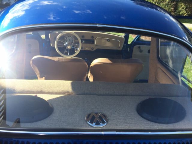 1971 Blue Volkswagen Beetle - Classic