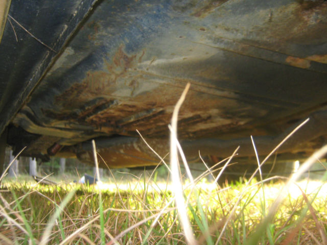 1971 Orange/Blue Ford Mustang