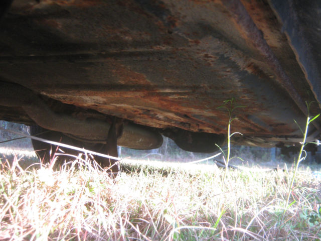 1971 Orange/Blue Ford Mustang
