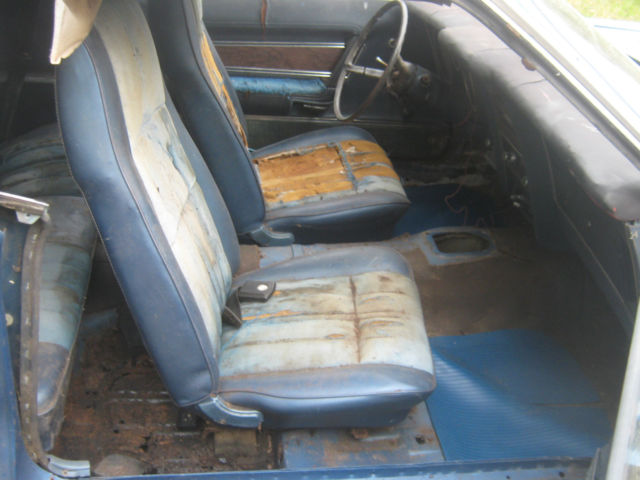 1971 Orange/Blue Ford Mustang