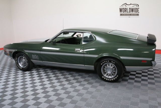 1971 Green Ford Mustang