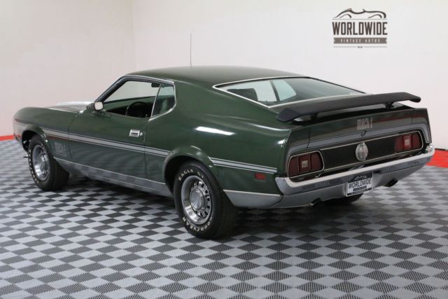 1971 Green Ford Mustang