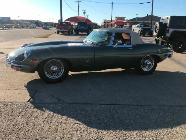 1971 Green Jaguar XK Convertible