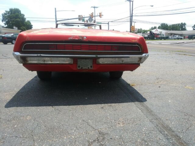 1971 Orange Ford Torino Convertible