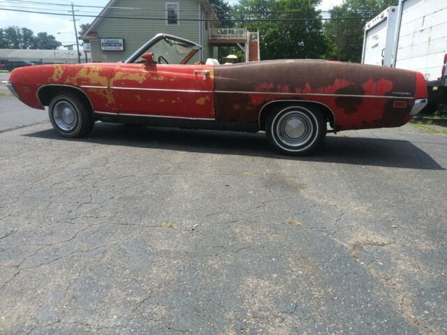 1971 Orange Ford Torino Convertible