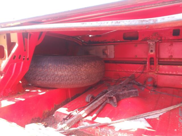 1971 Orange Ford Torino Convertible