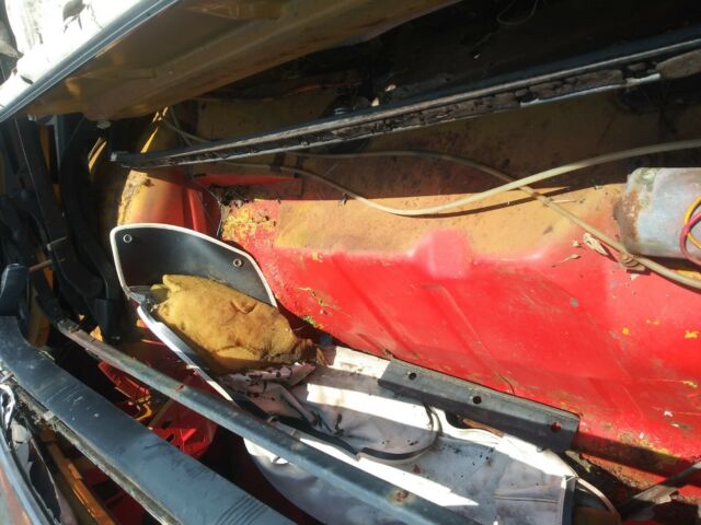 1971 Orange Ford Torino Convertible