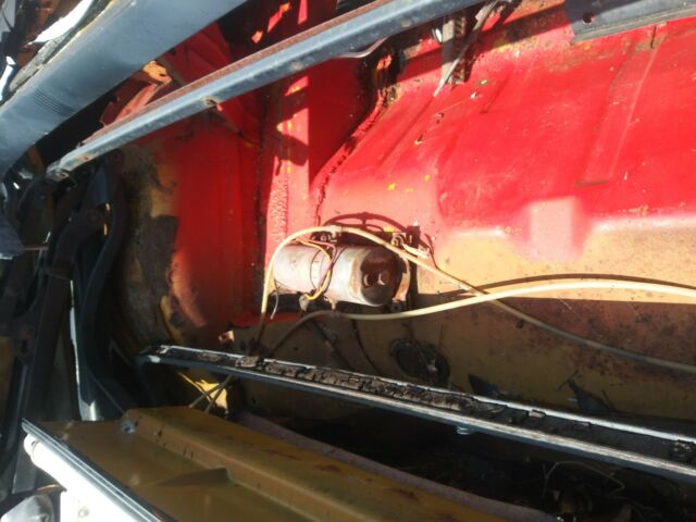 1971 Orange Ford Torino Convertible