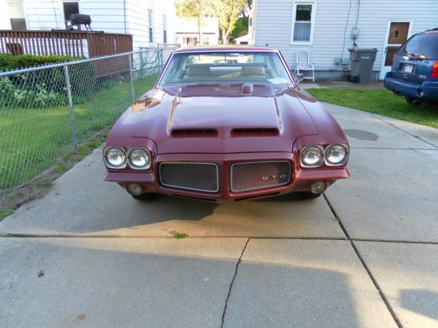 1971 Castilian Bronze Pontiac GTO 2Dr Ht