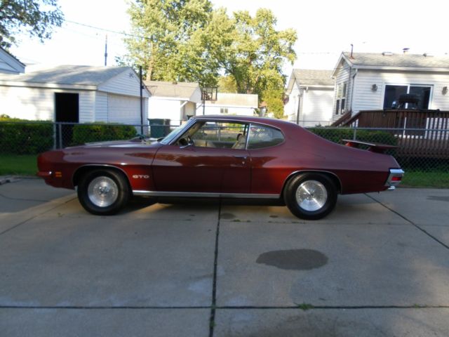 1971 Castilian Bronze Pontiac GTO 2Dr Ht
