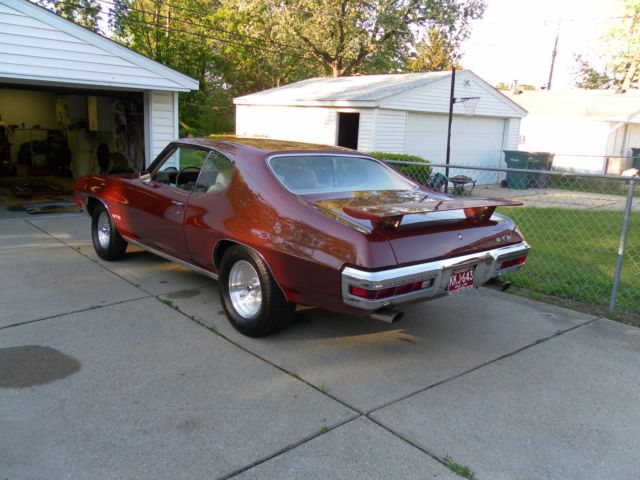 1971 Castilian Bronze Pontiac GTO 2Dr Ht