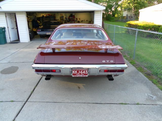 1971 Castilian Bronze Pontiac GTO 2Dr Ht