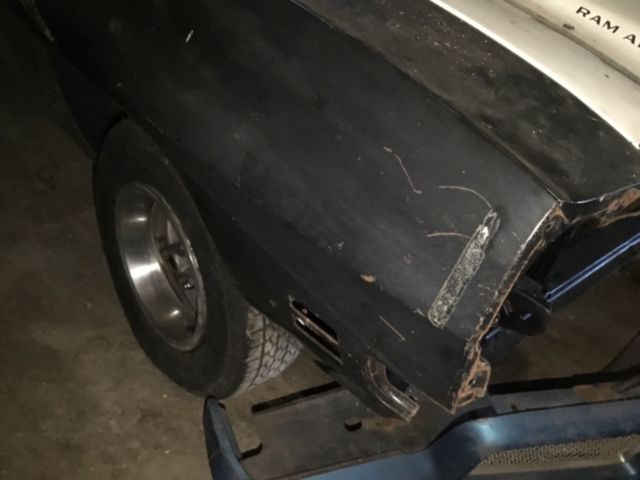 1971 Blue Pontiac GTO Coupe