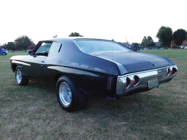 1971 Black Chevrolet Chevelle Coupe