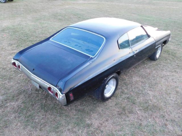 1971 Black Chevrolet Chevelle Coupe