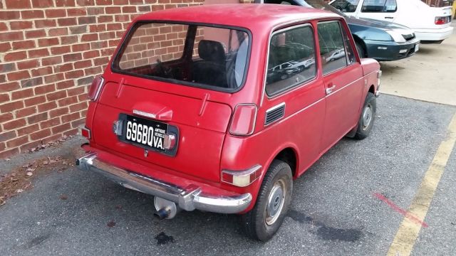 1971 Red Honda N600 2 Door Coupe
