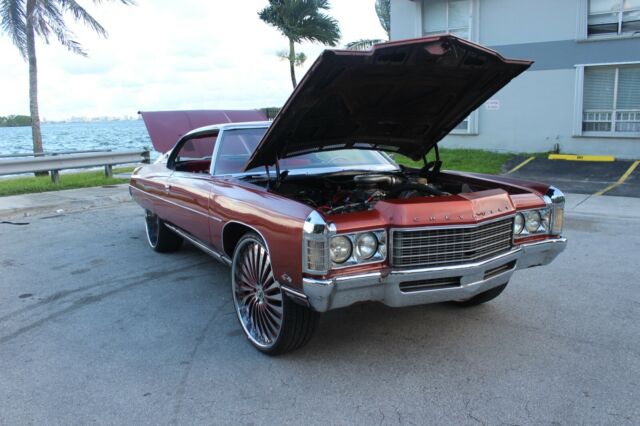 1971 Red/Orange/Gold Chevrolet Impala Coupe