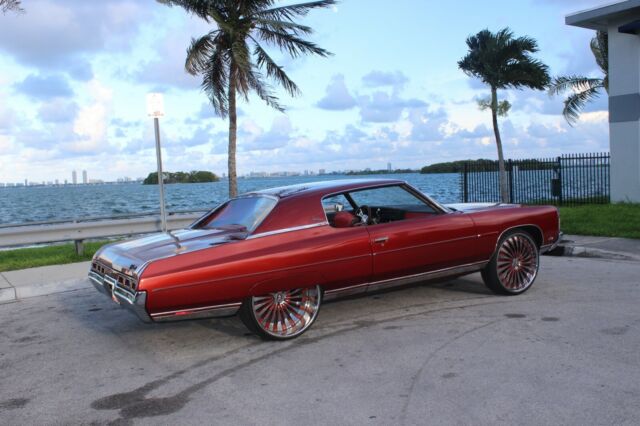 1971 Red/Orange/Gold Chevrolet Impala Coupe